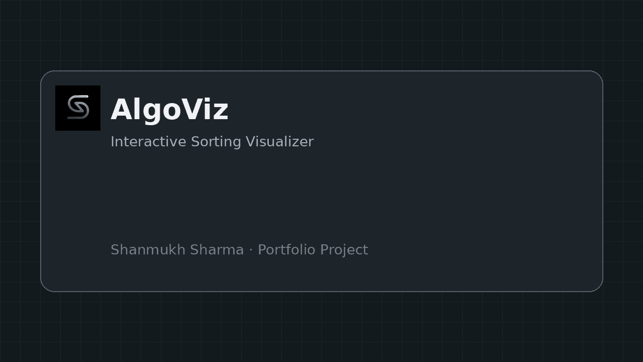 AlgoViz project screenshot