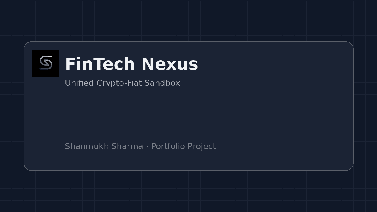 FinTech Nexus project screenshot