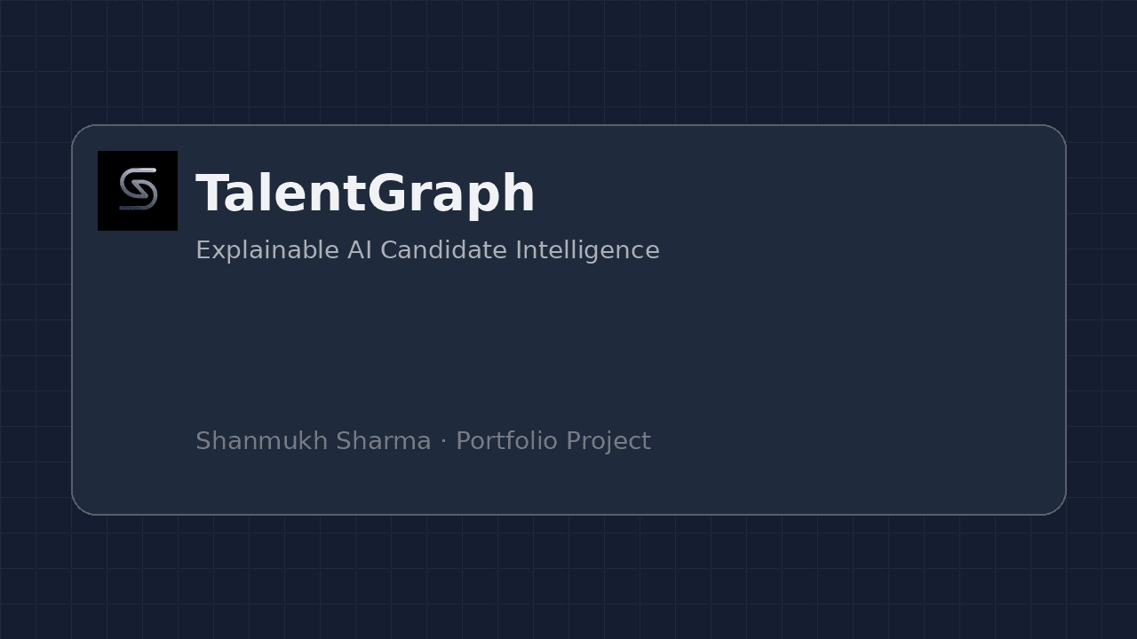 TalentGraph project screenshot